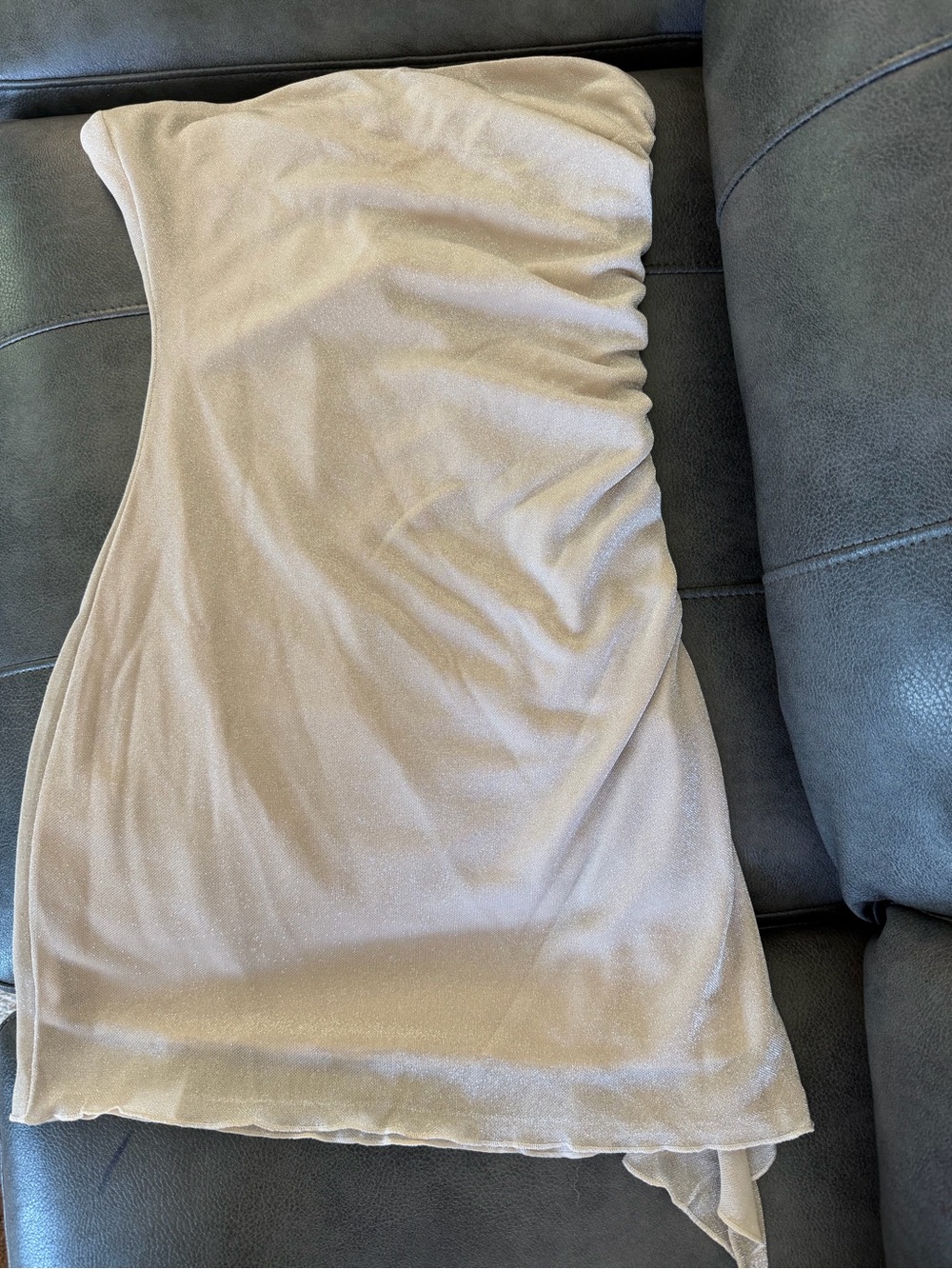 Champagne Mini Dress